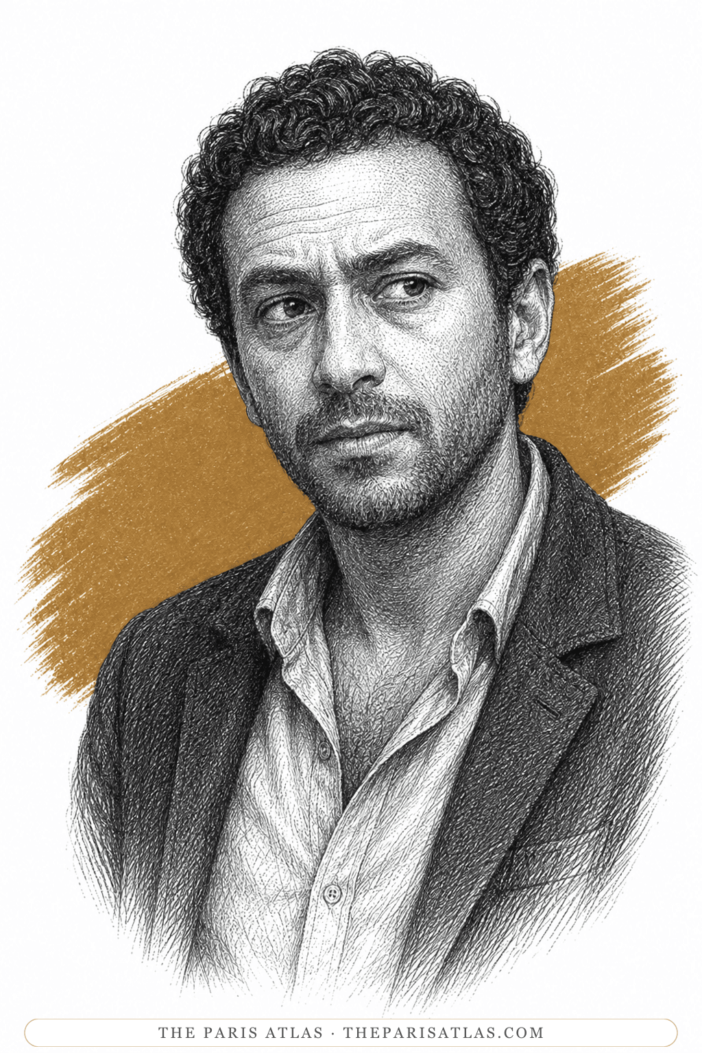 Illustrated portrait of Ehab