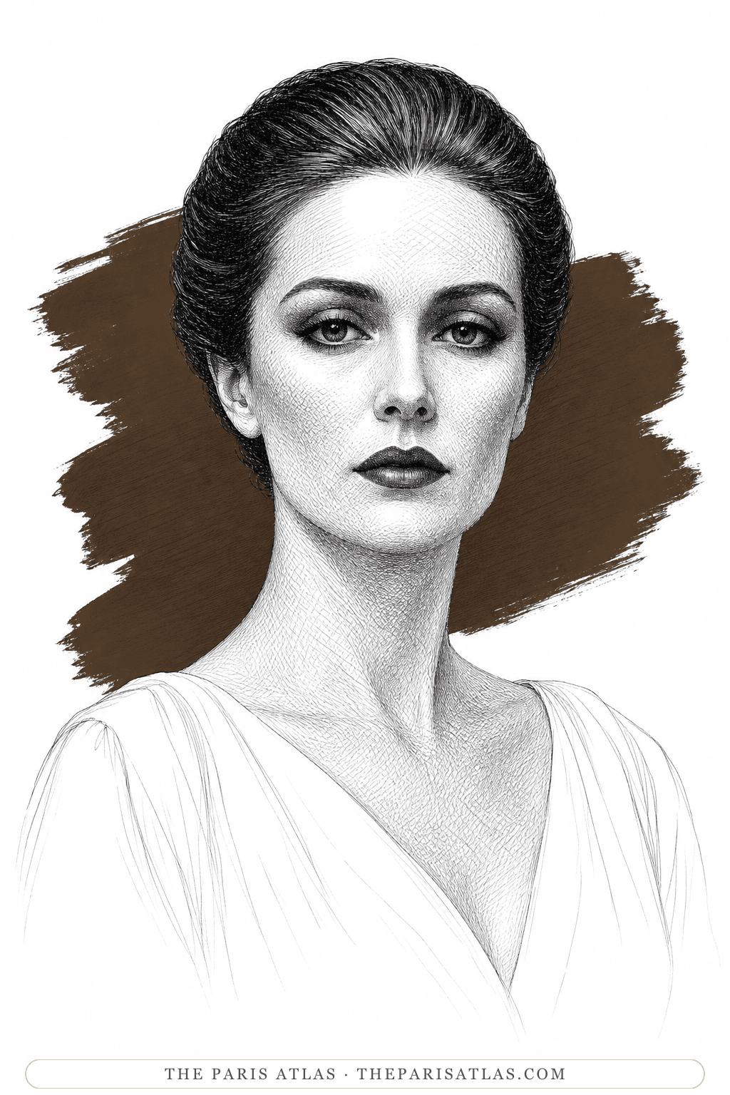 Illustrated portrait of Madame Dalleray