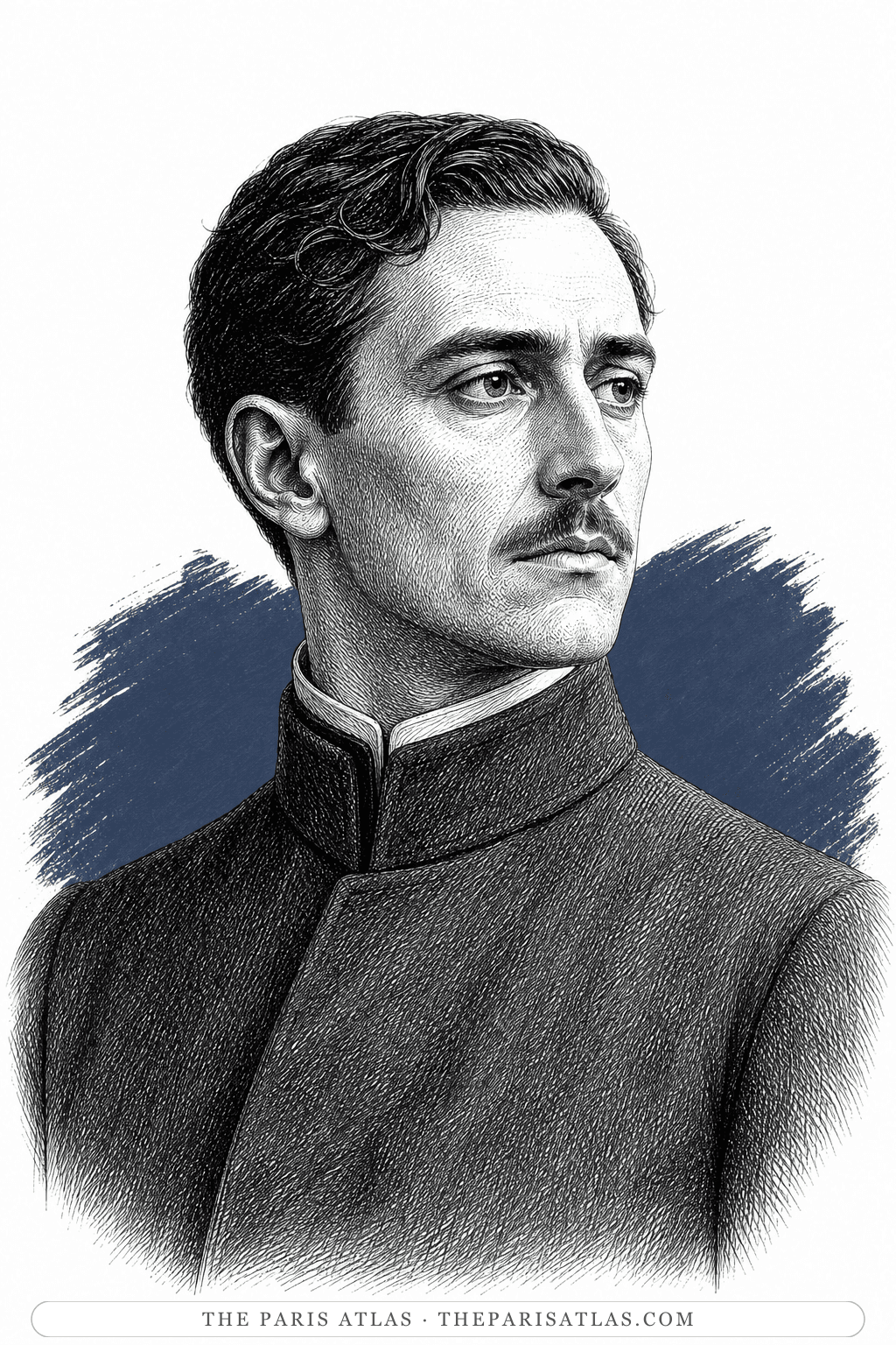 Illustrated portrait of Lieutenant Heel