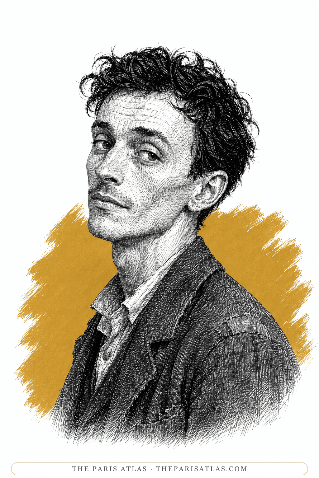 Illustrated portrait of Tjaden