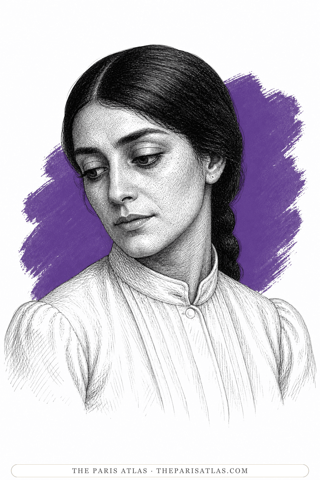 Illustrated portrait of Annie