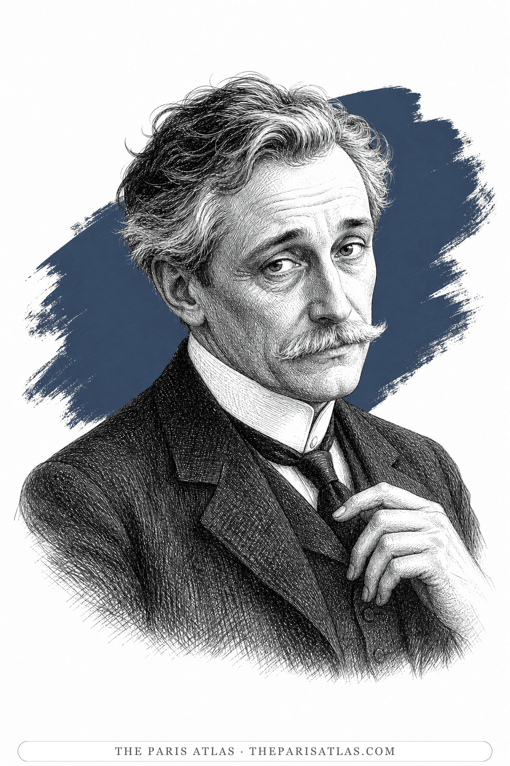 Illustrated portrait of Renaud