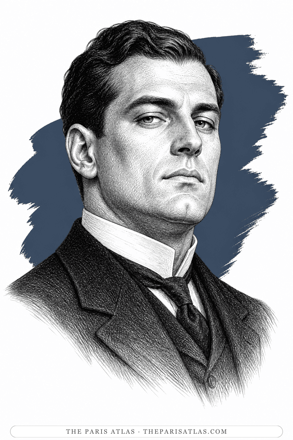 Illustrated portrait of Jean
