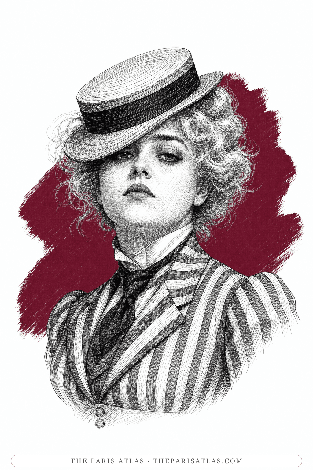 Illustrated portrait of May