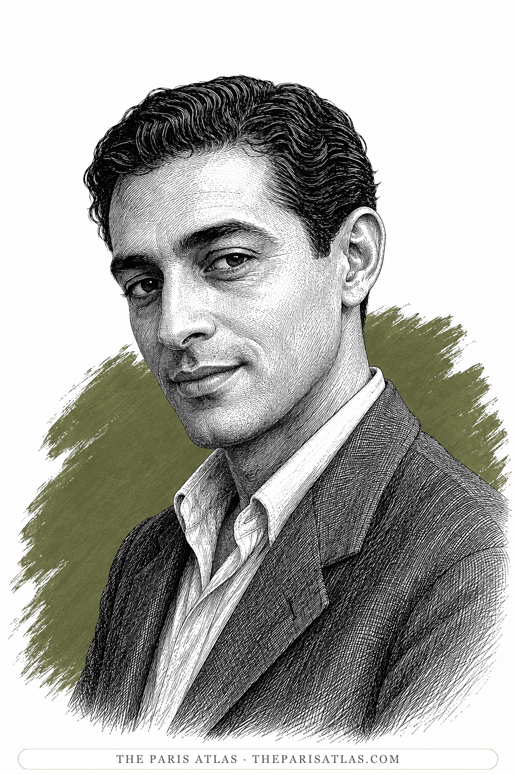Illustrated portrait of Amar