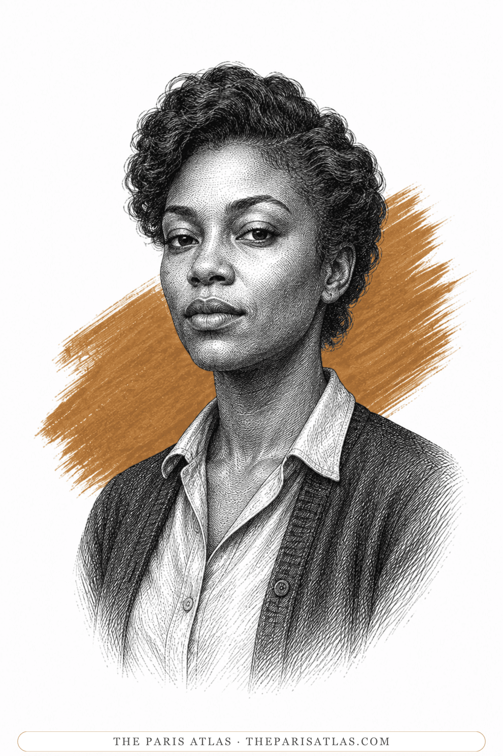 Illustrated portrait of Mardou Fox