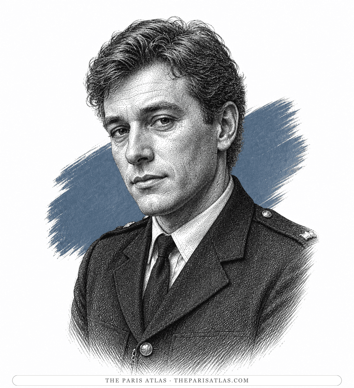 Illustrated portrait of Colin