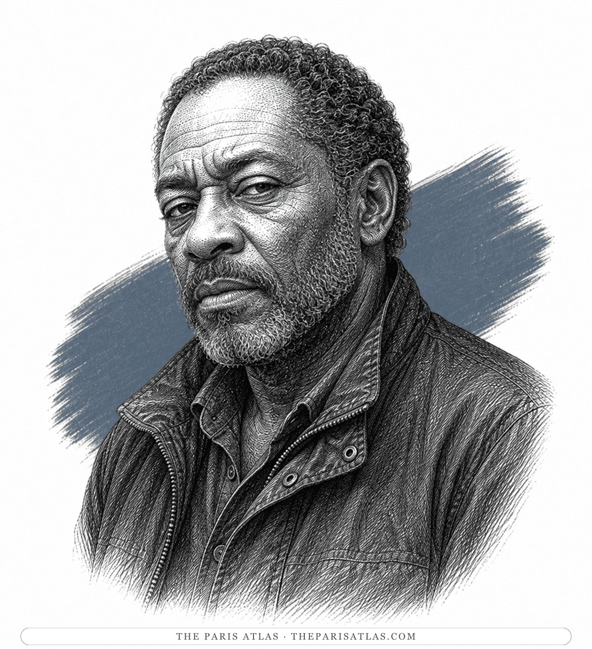 Illustrated portrait of Harold Edison Hope