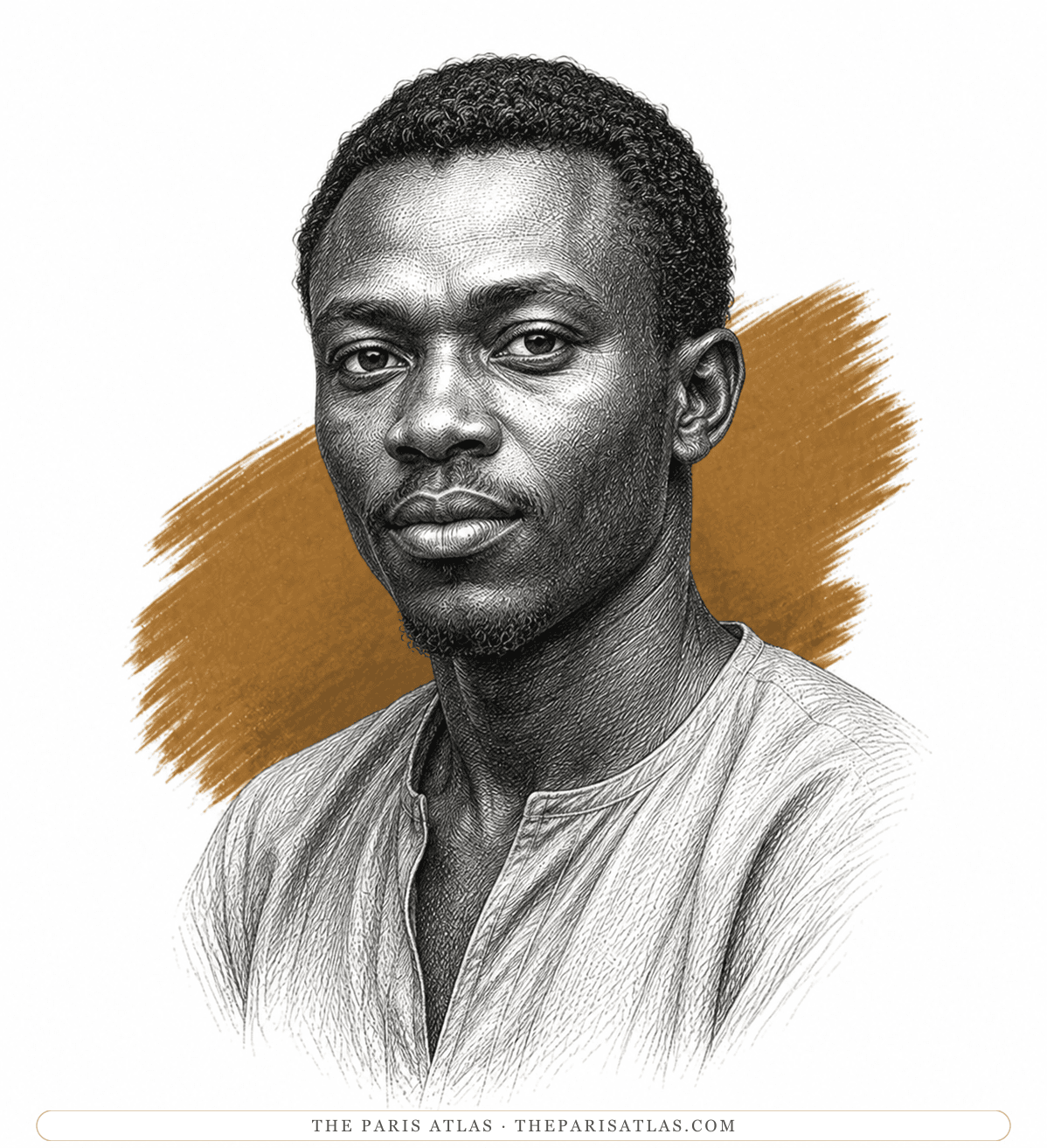 Illustrated portrait of Taha
