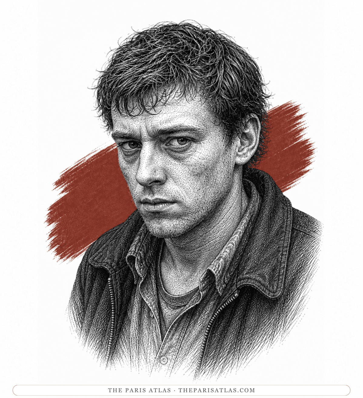 Illustrated portrait of Tony