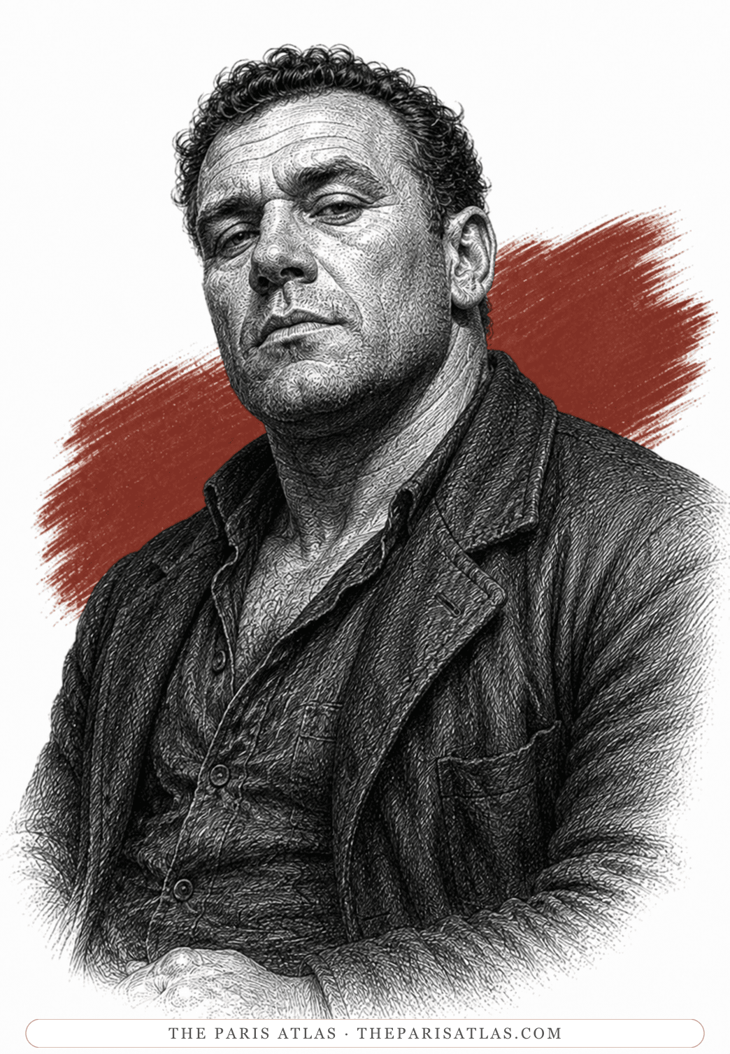 Illustrated portrait of Armand