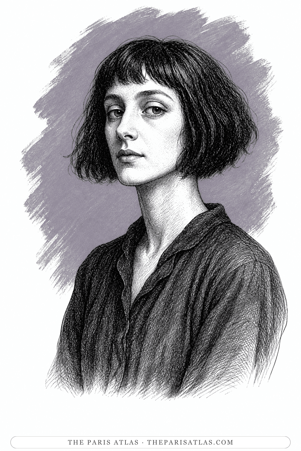 Illustrated portrait of Thelma