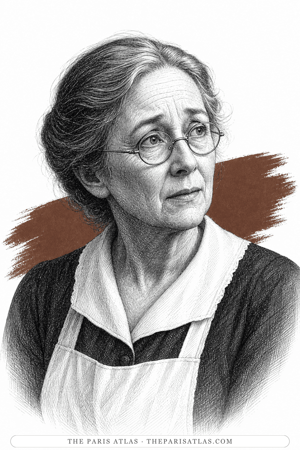 Illustrated portrait of Diana Scripps