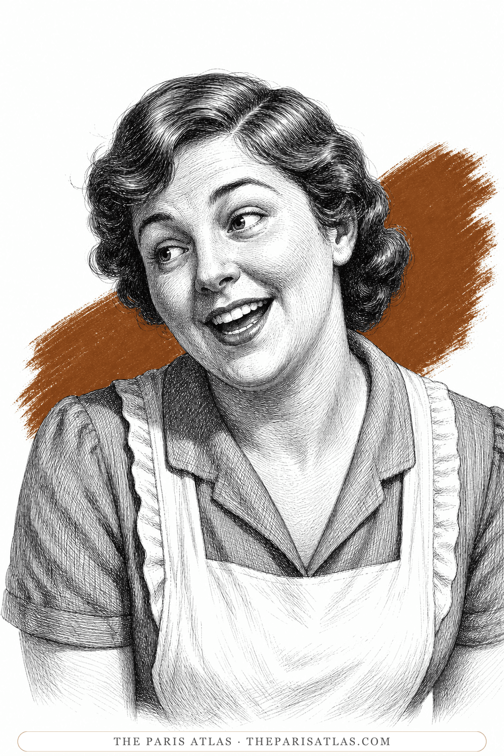 Illustrated portrait of Mandy