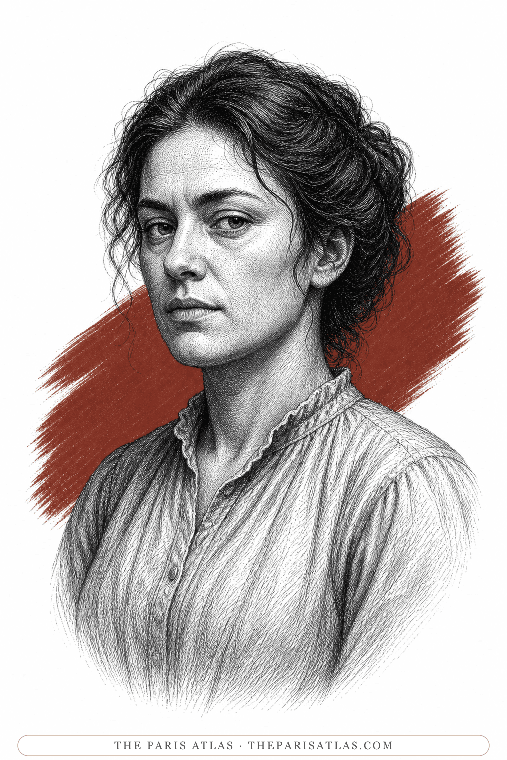 Illustrated portrait of The Court Usher’s Wife
