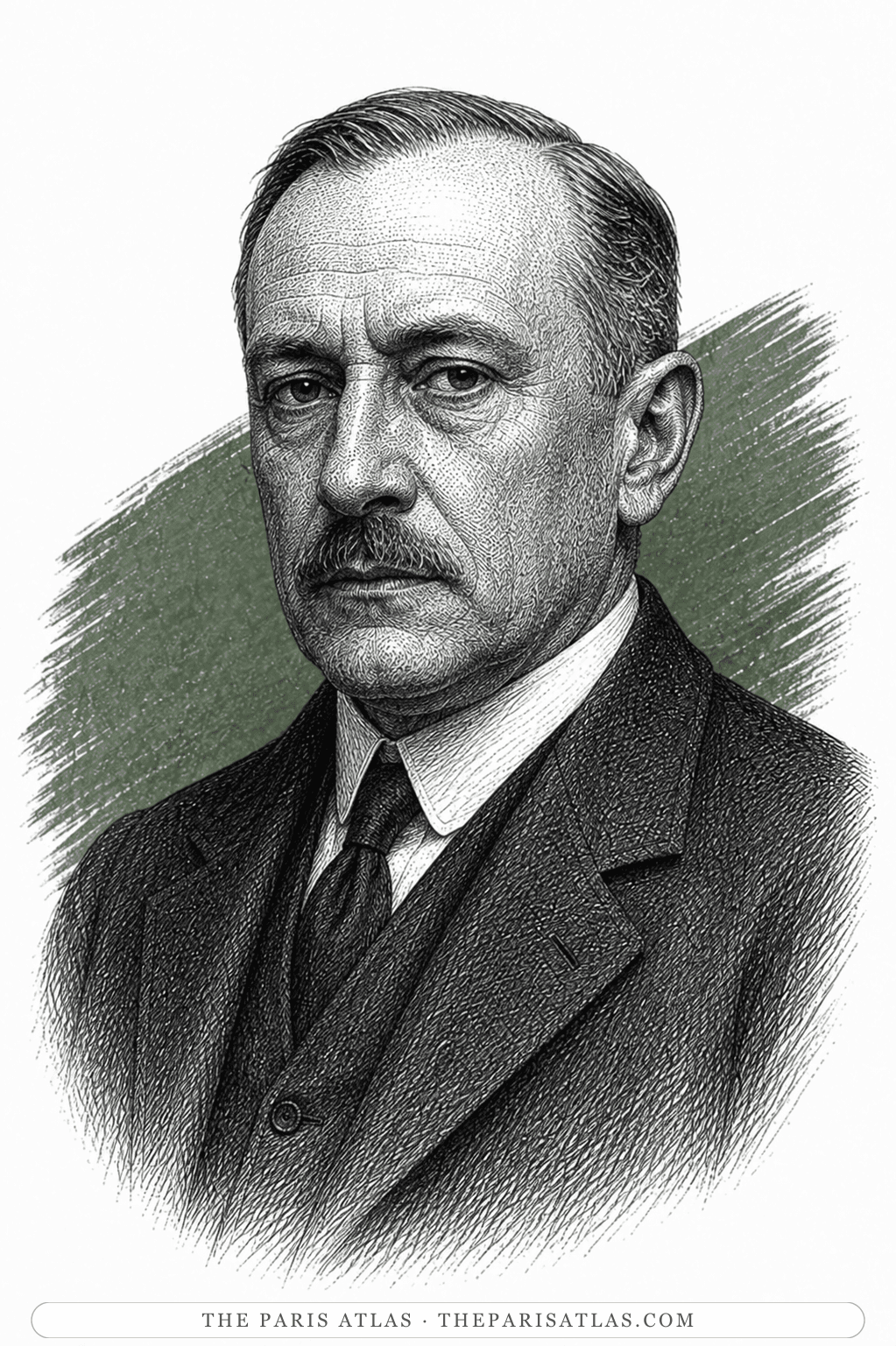 Illustrated portrait of The Inspector