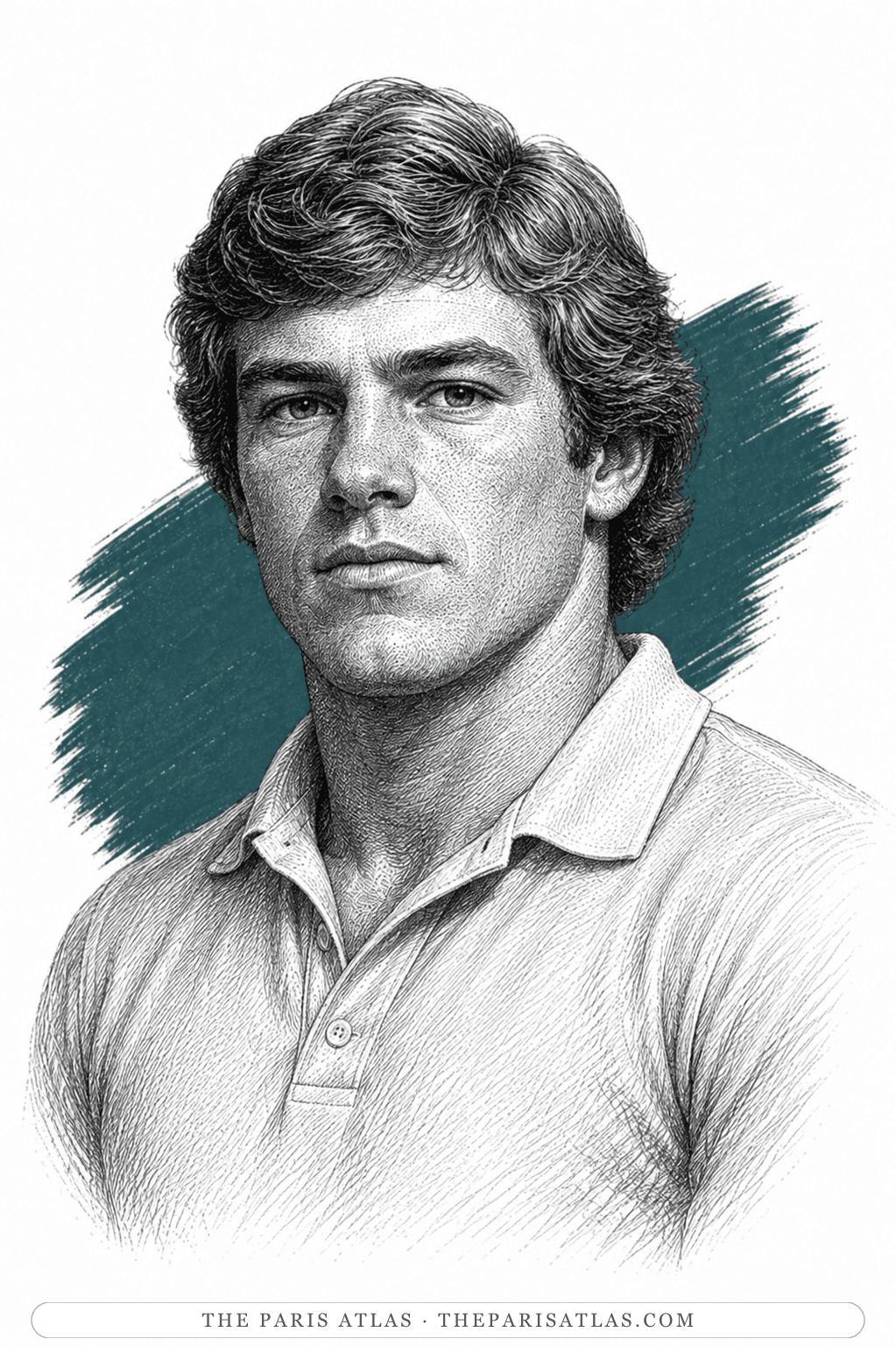 Illustrated portrait of Brian Ammon