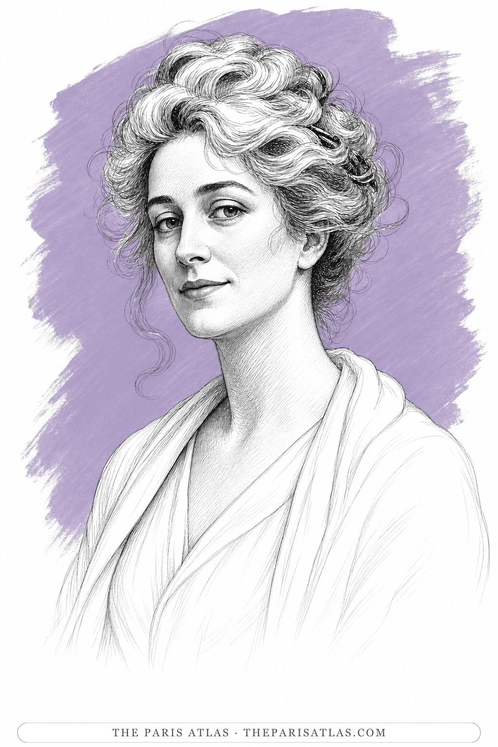 Illustrated portrait of Valérie Seymour
