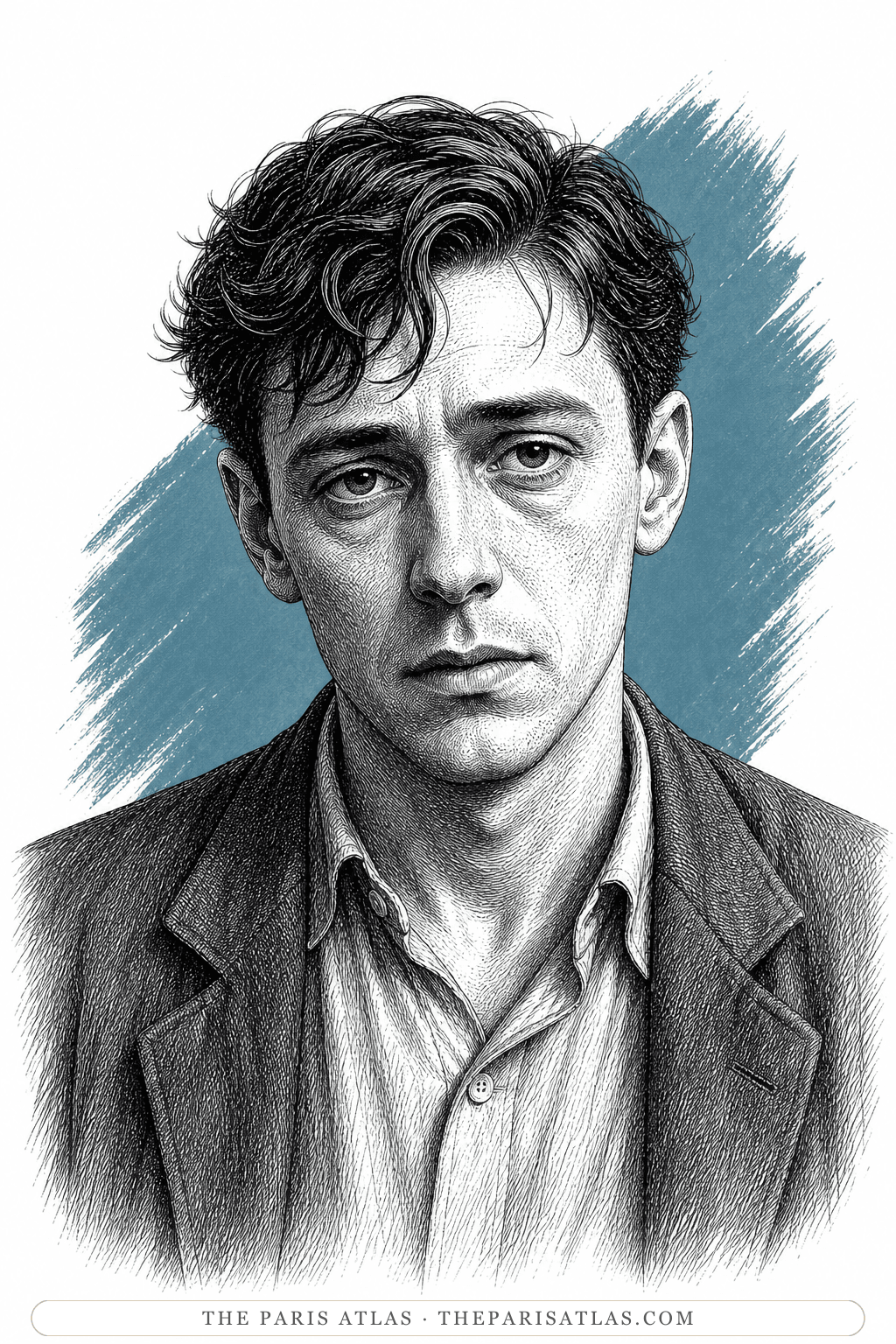 Illustrated portrait of Robert Syverten