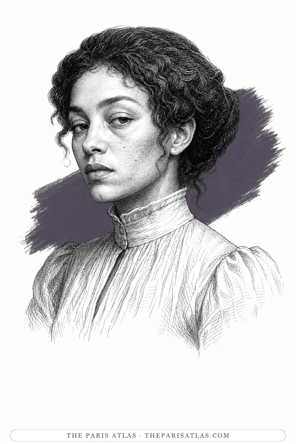 Illustrated portrait of Jane Harden