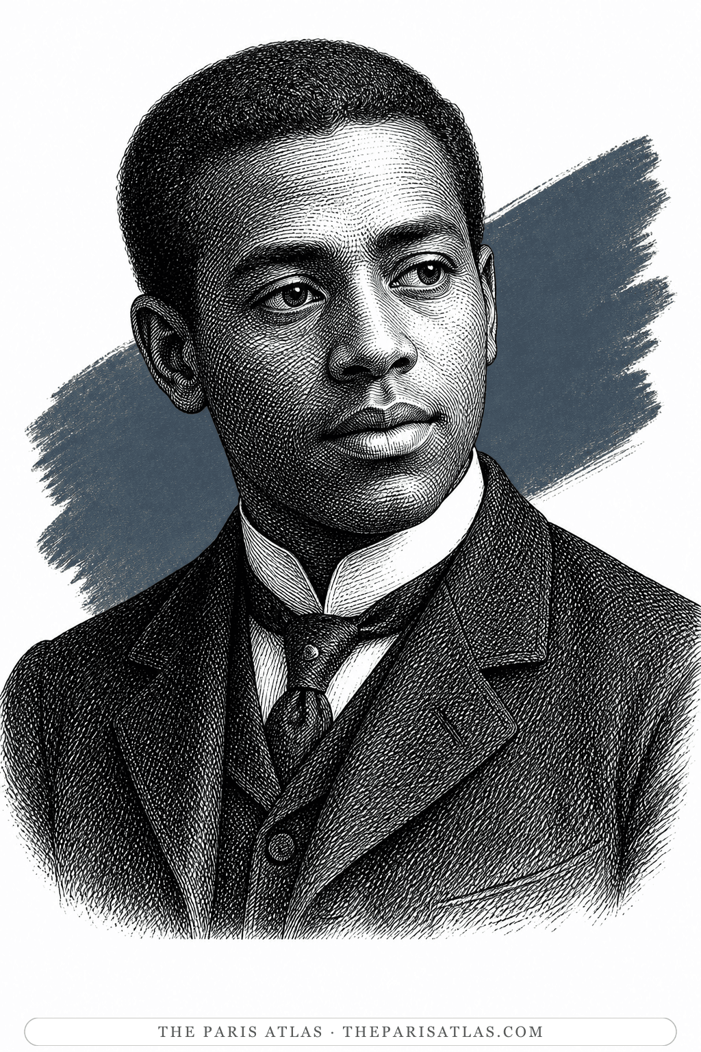 Illustrated portrait of Jefferson Campbell