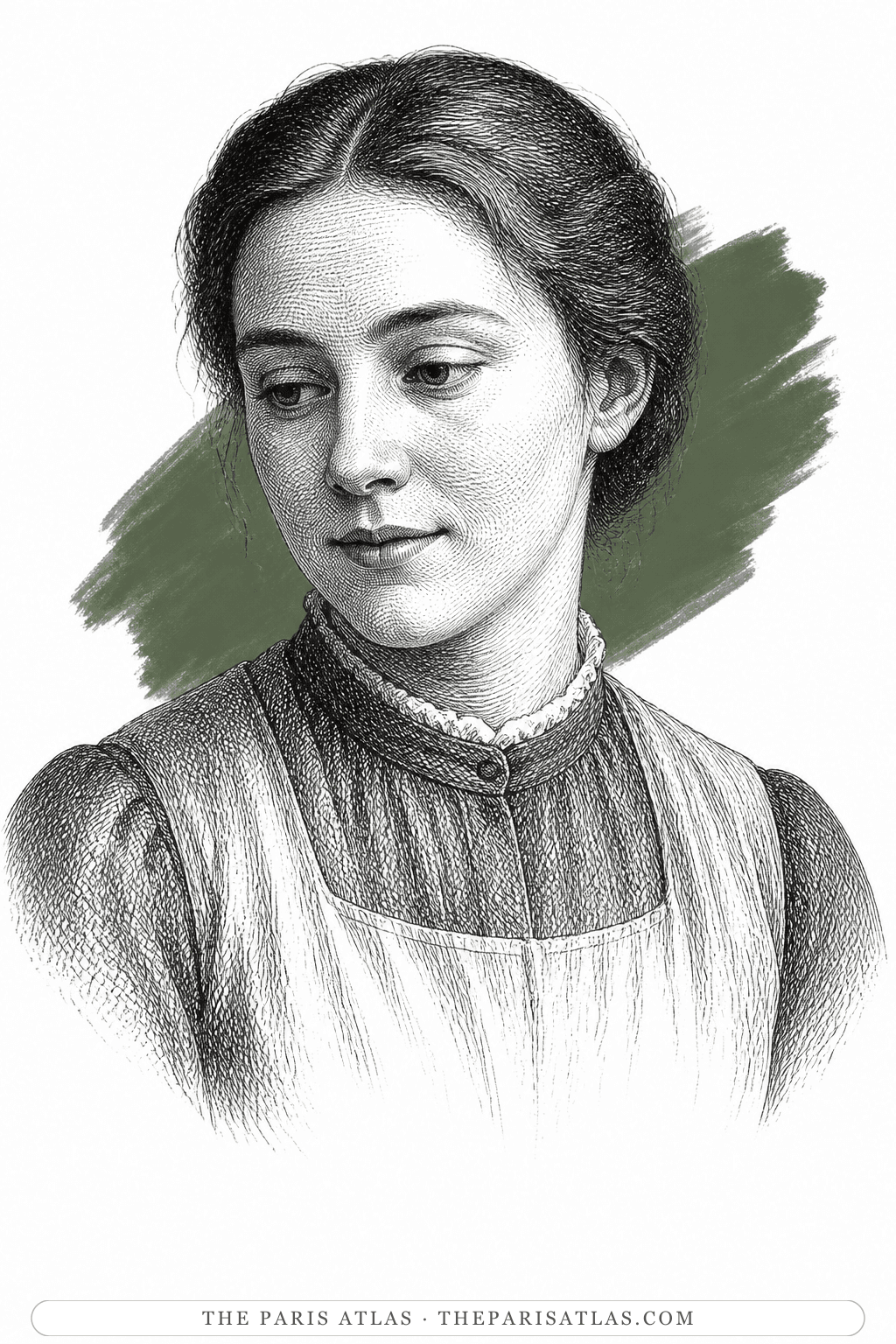 Illustrated portrait of Lena Mainz