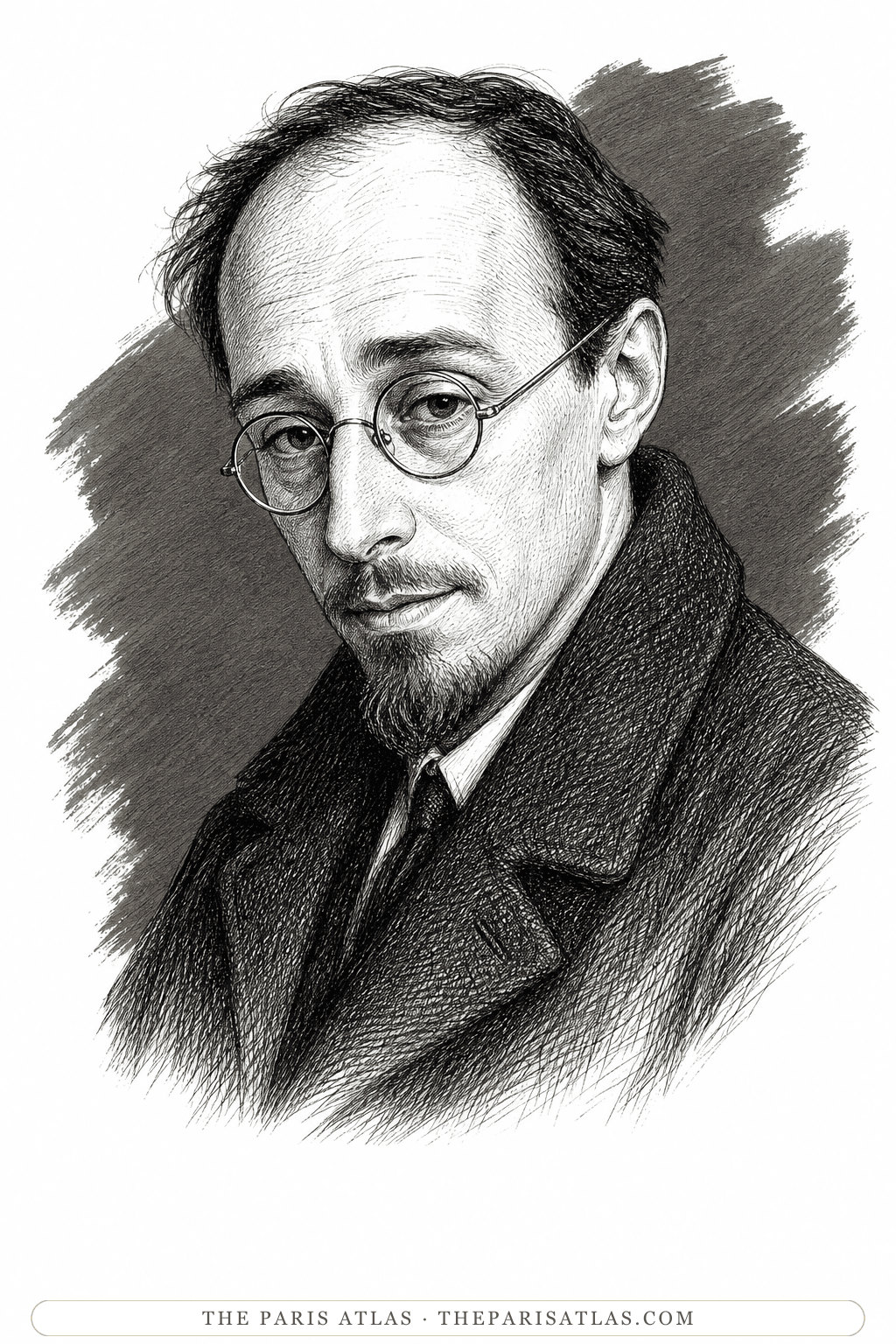 Illustrated portrait of Boris