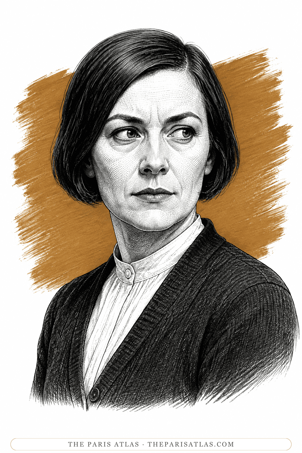 Illustrated portrait of Alexandra