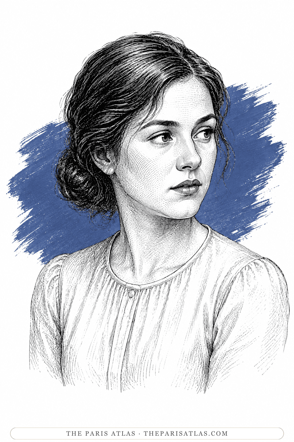Illustrated portrait of Anna