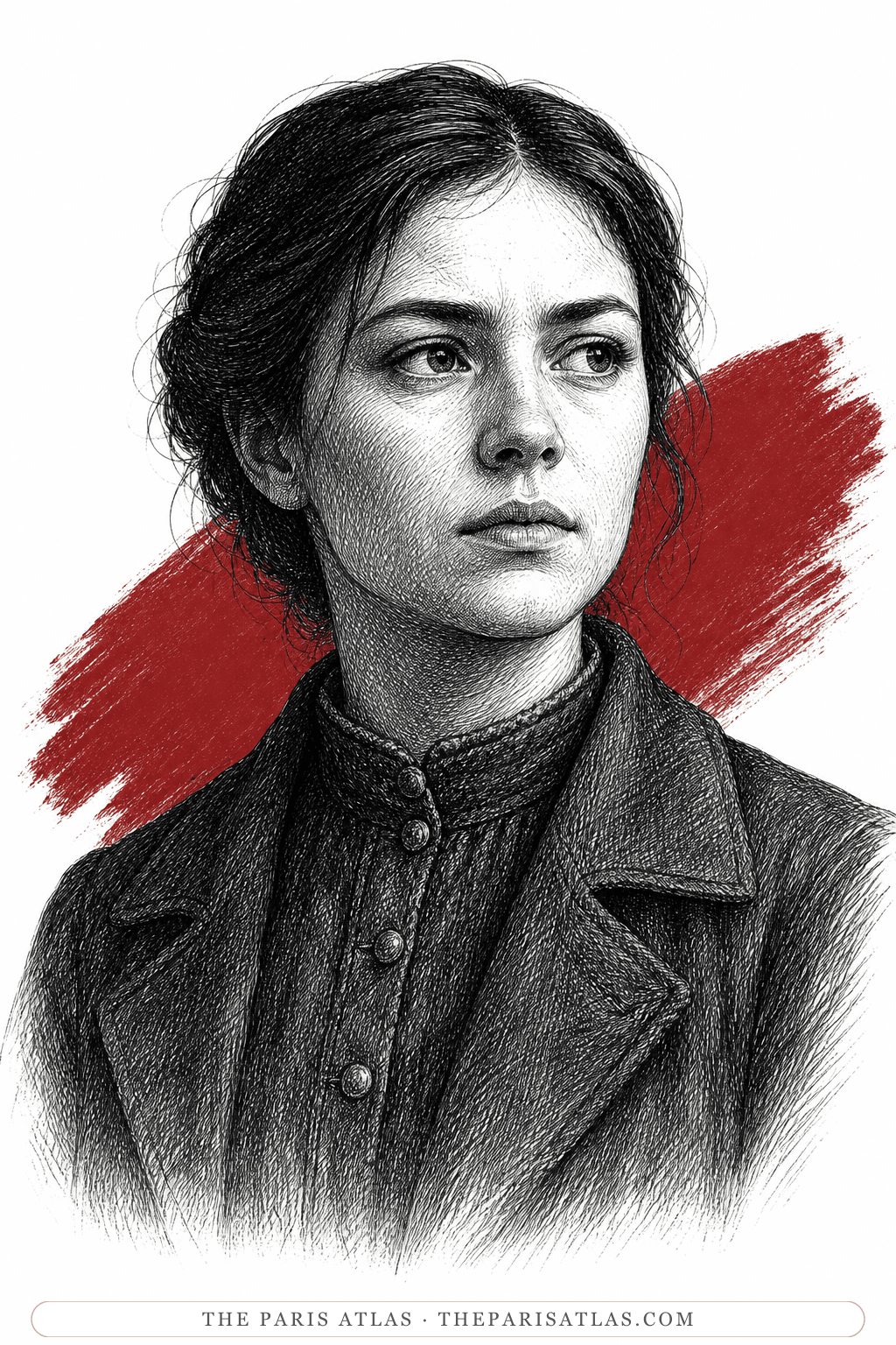 Illustrated portrait of Vera Sabouroff