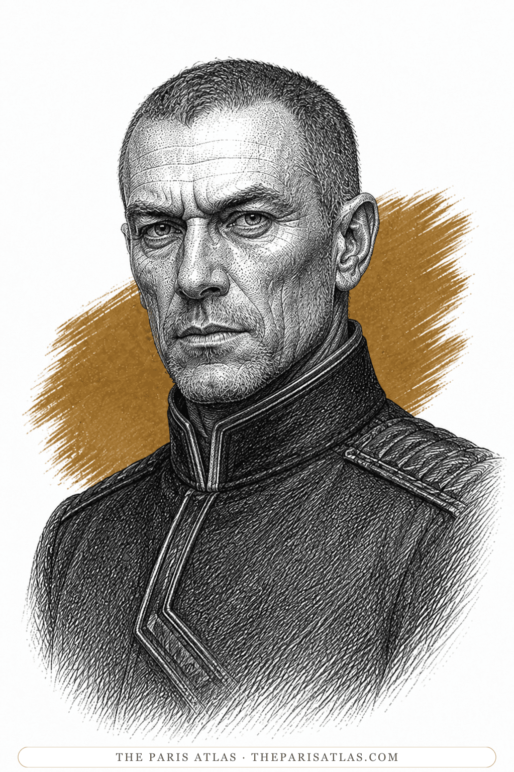 Illustrated portrait of S-4711