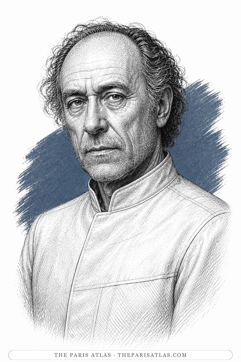 Illustrated portrait of The First Doctor