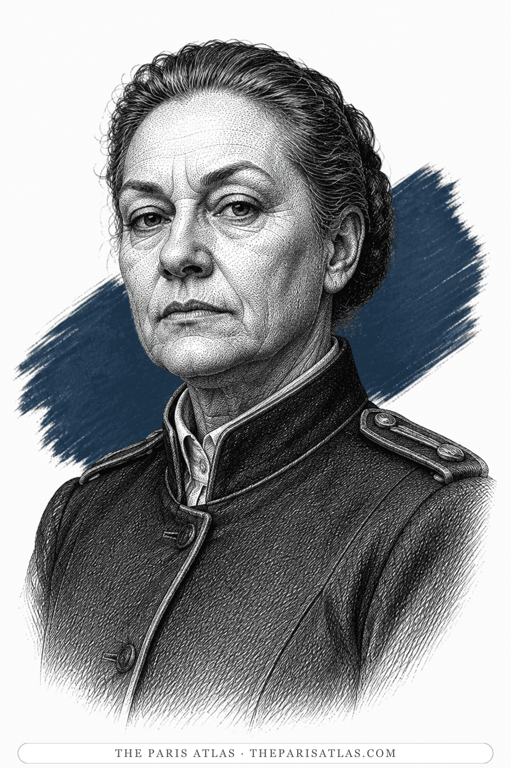 Illustrated portrait of U