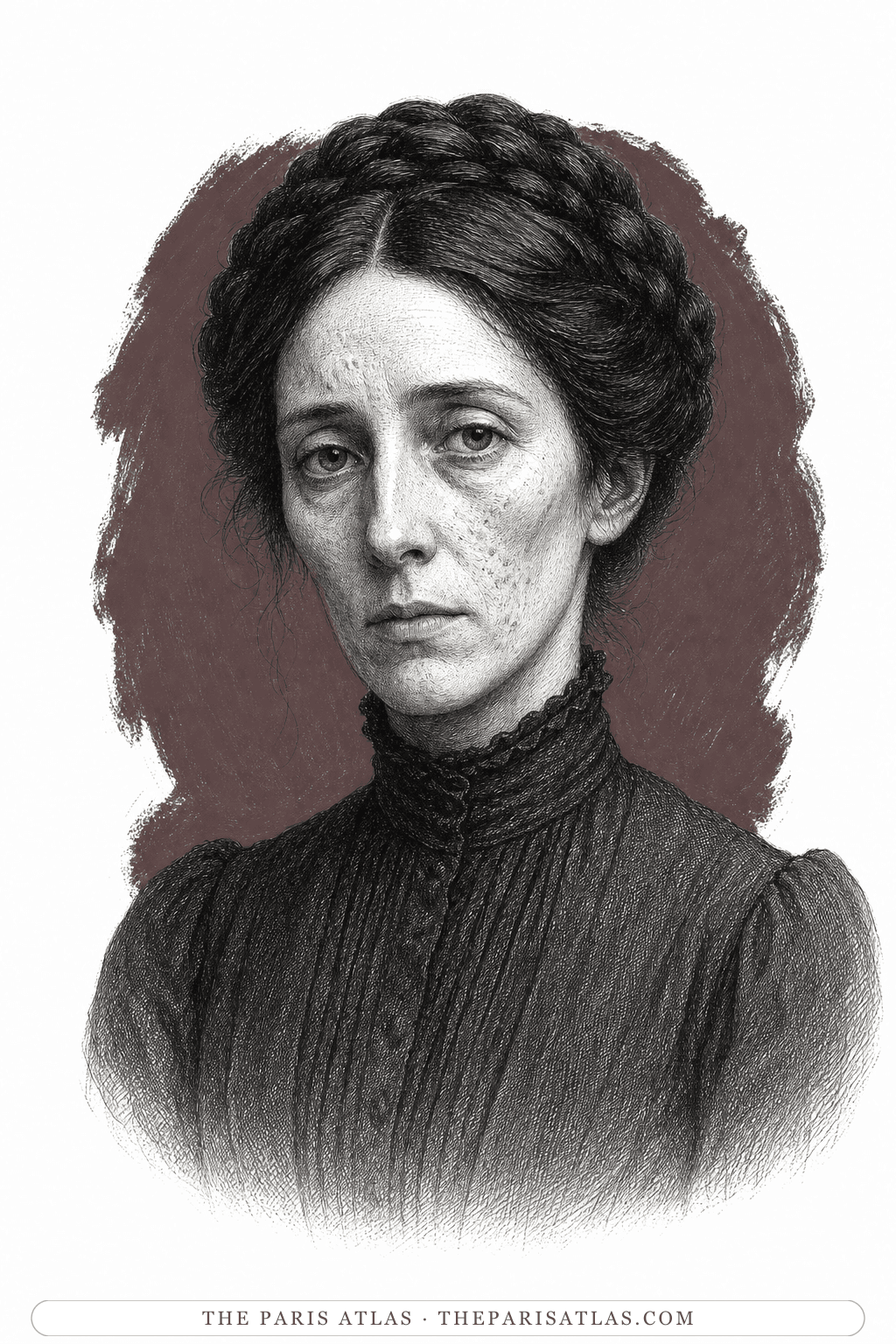 Illustrated portrait of Elizabeth Willard