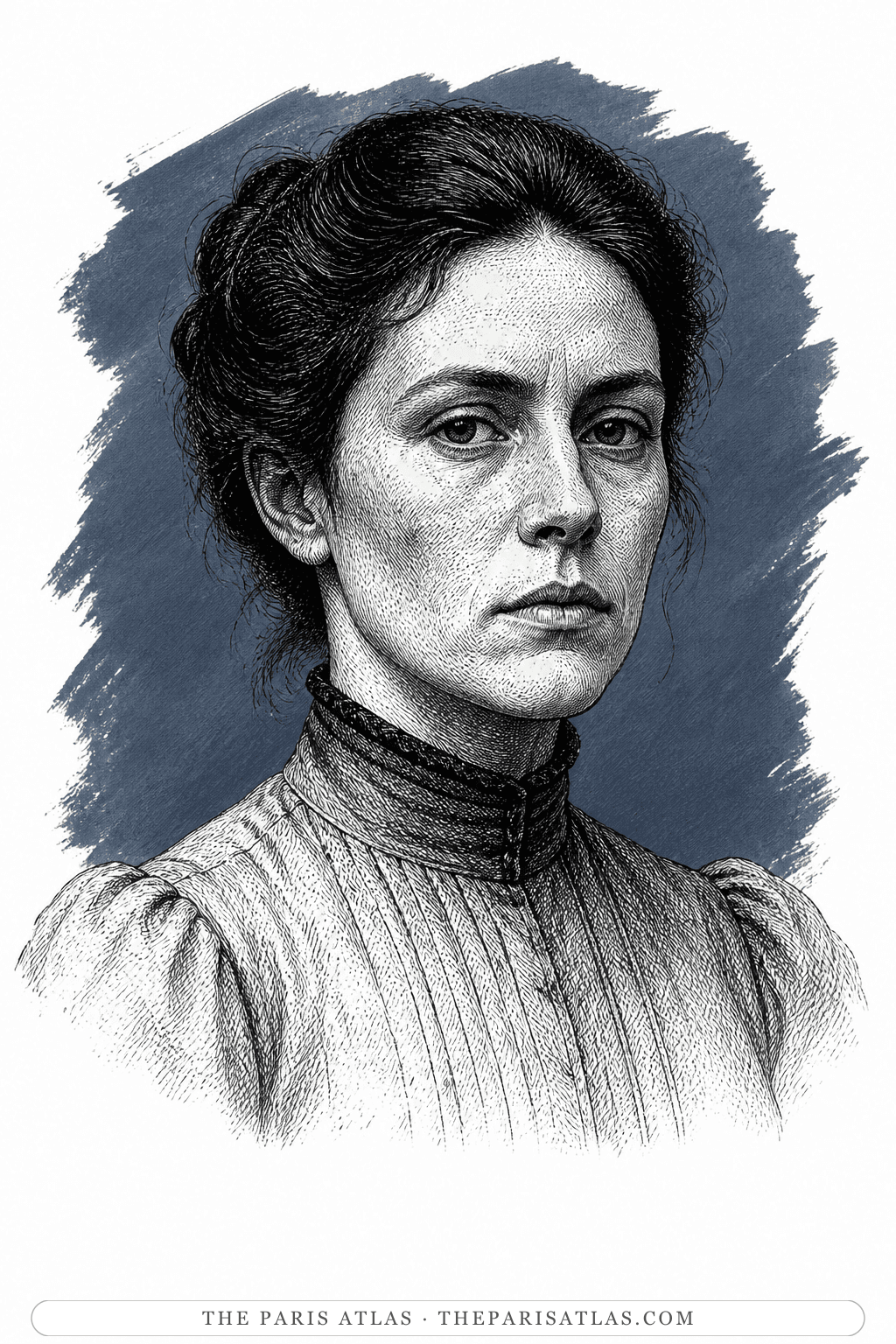 Illustrated portrait of Kate Swift