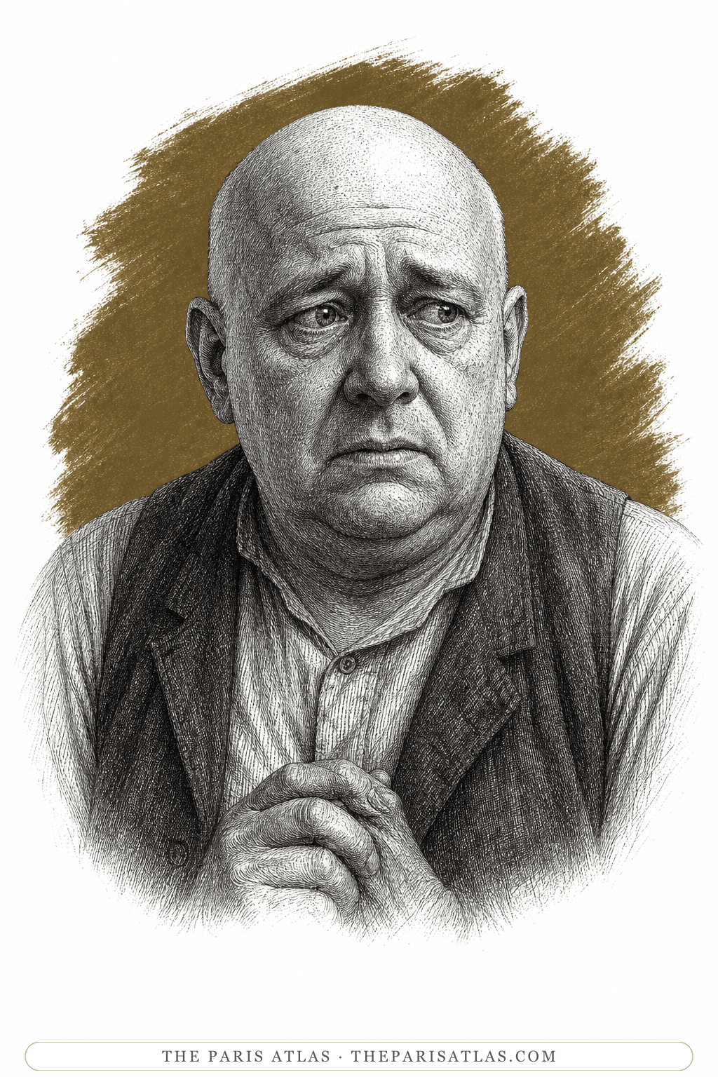 Illustrated portrait of Wing Biddlebaum