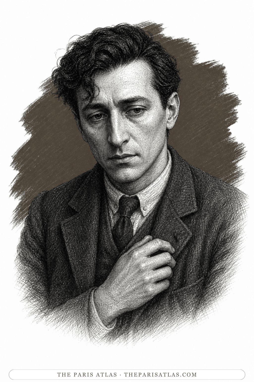 Illustrated portrait of Mischa