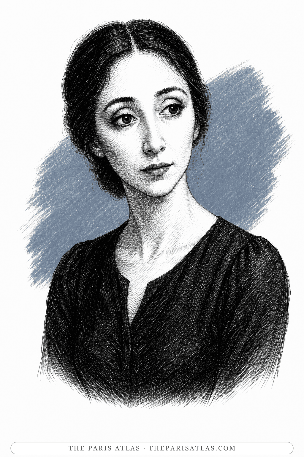 Illustrated portrait of The daughter