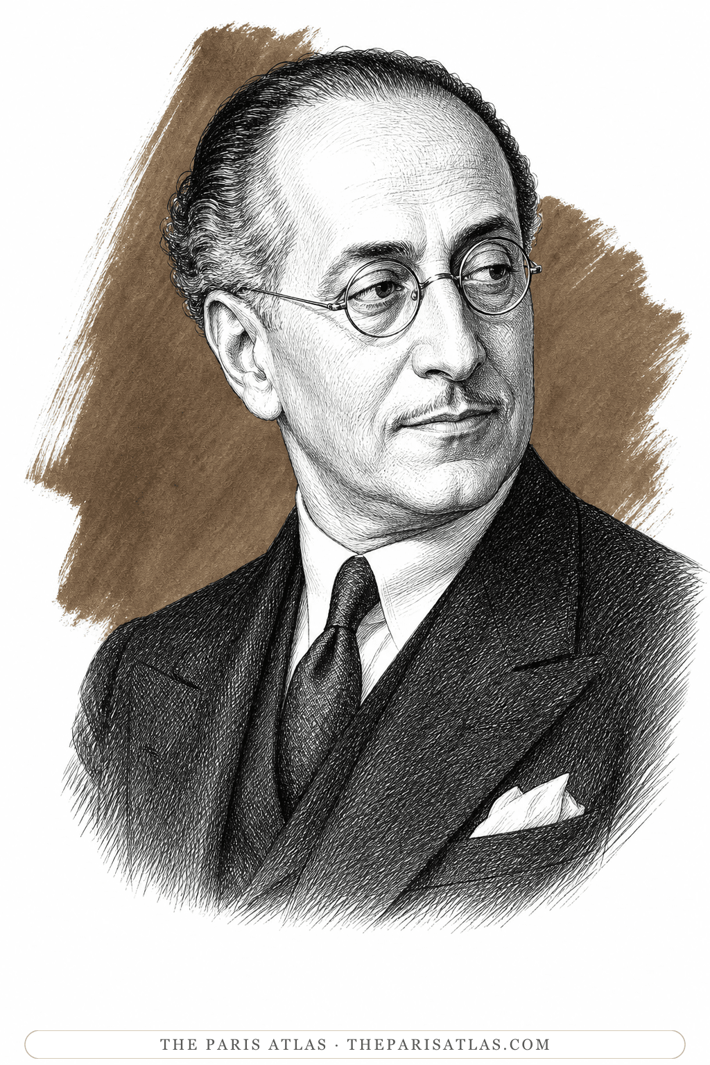 Illustrated portrait of The father