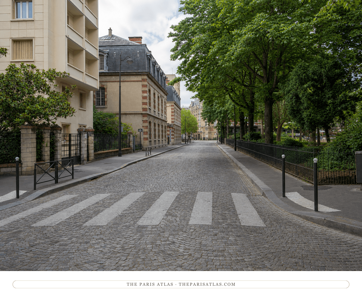 Color present-day view of 2 rue Auguste-Bartholdi