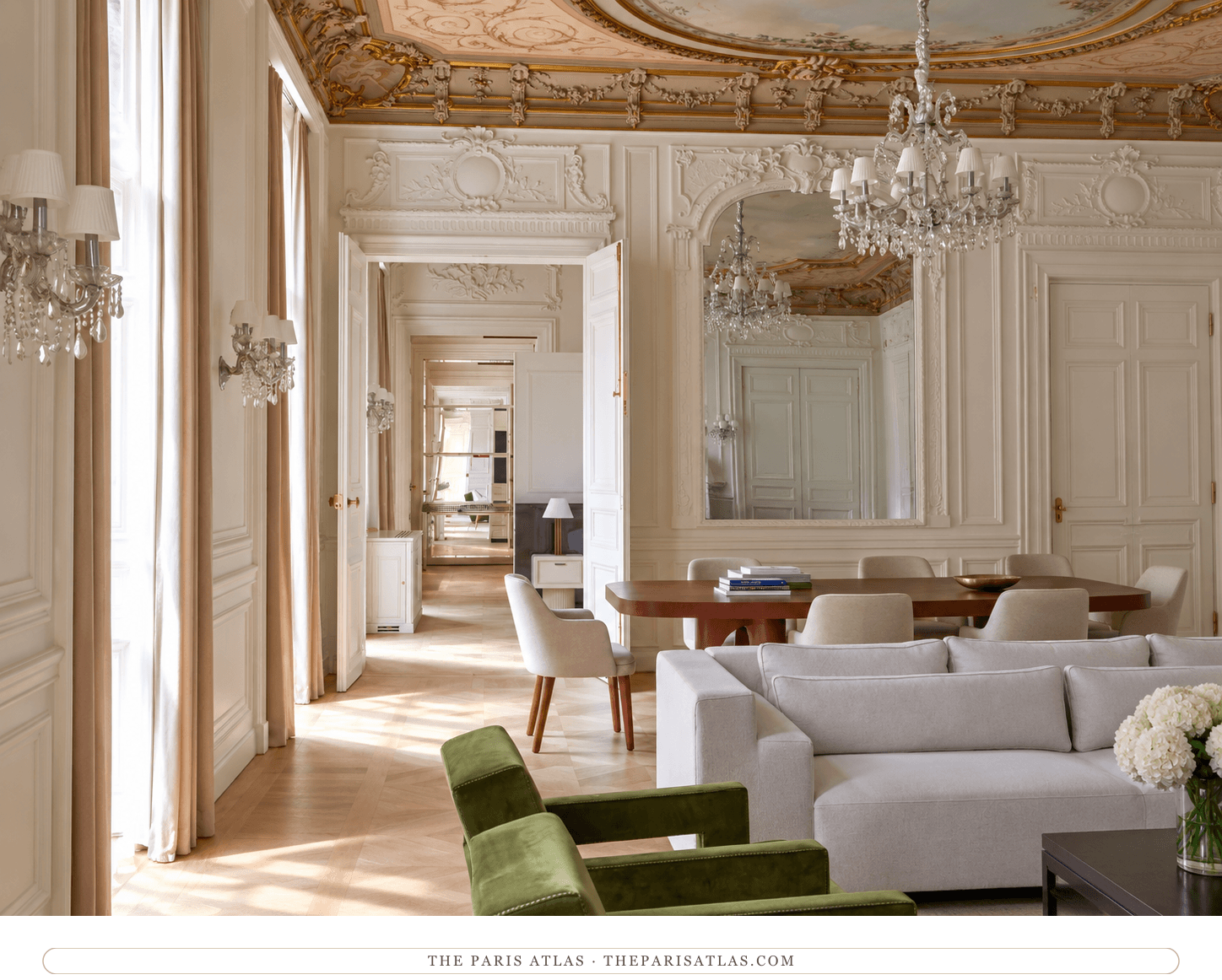 The Presidential Suite at Maison Delano Paris. — illustration.