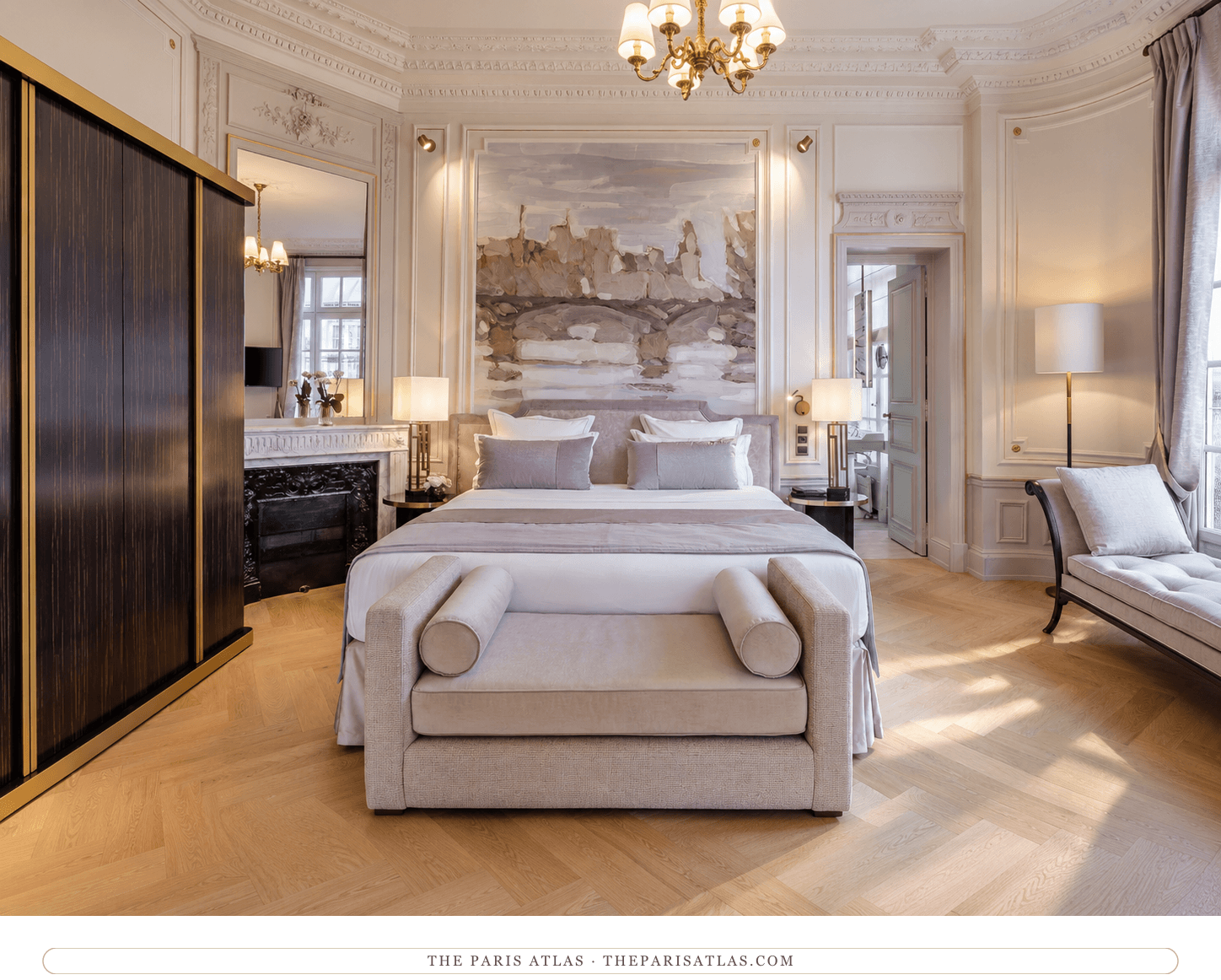 A room at Hôtel Elysia. — illustration.