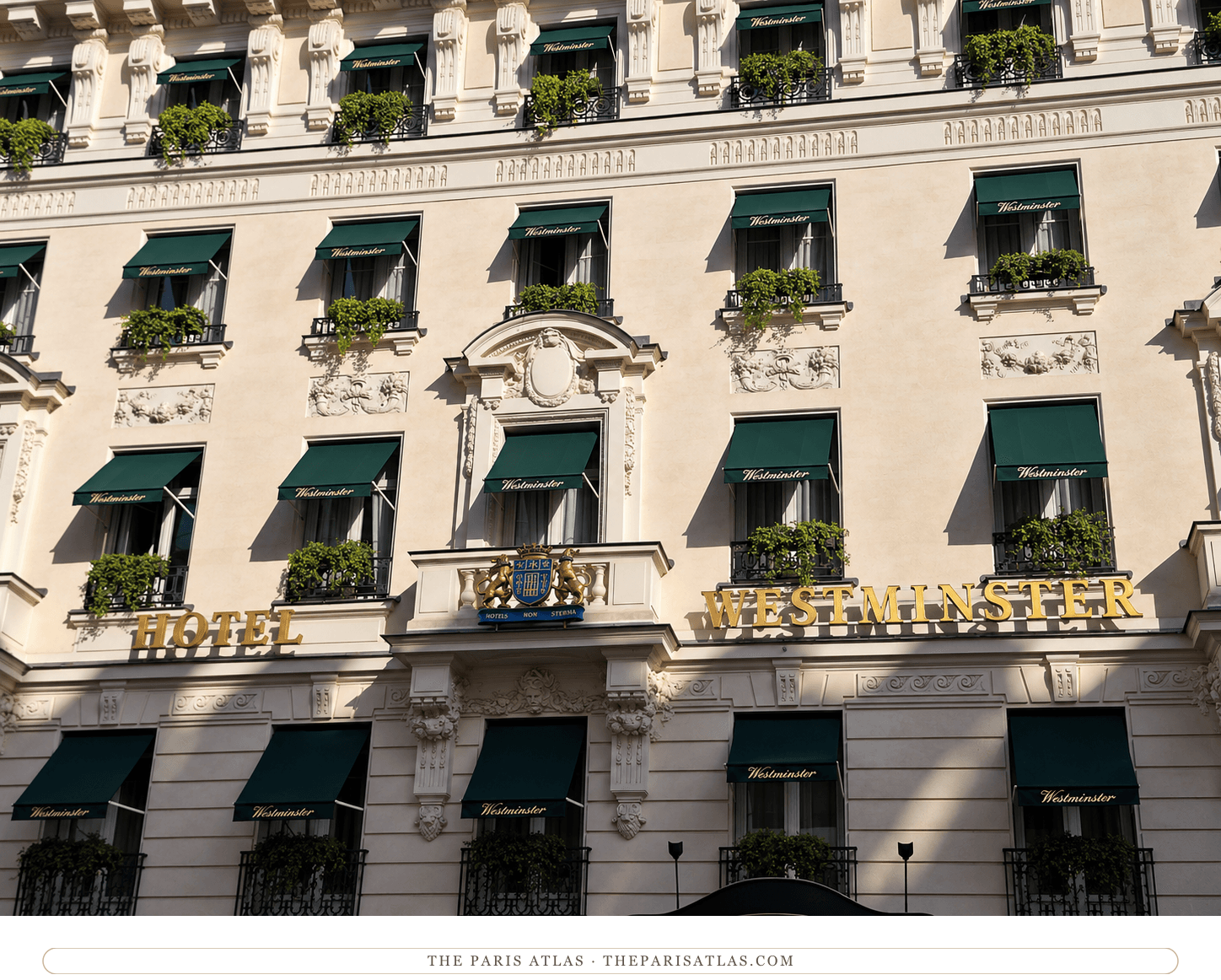 Hôtel Westminster on rue de la Paix. — illustration.