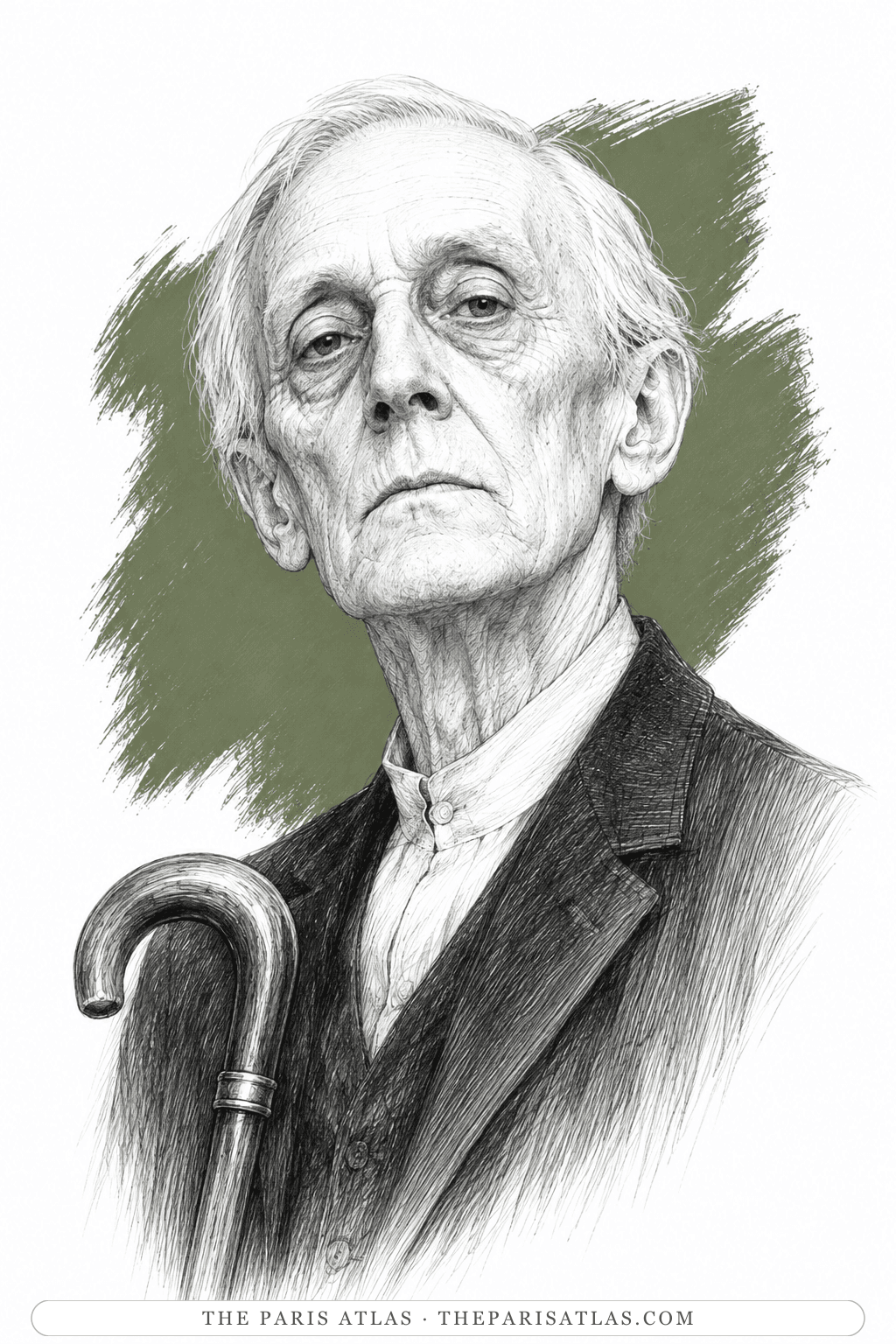 Illustrated portrait of Adam Patch