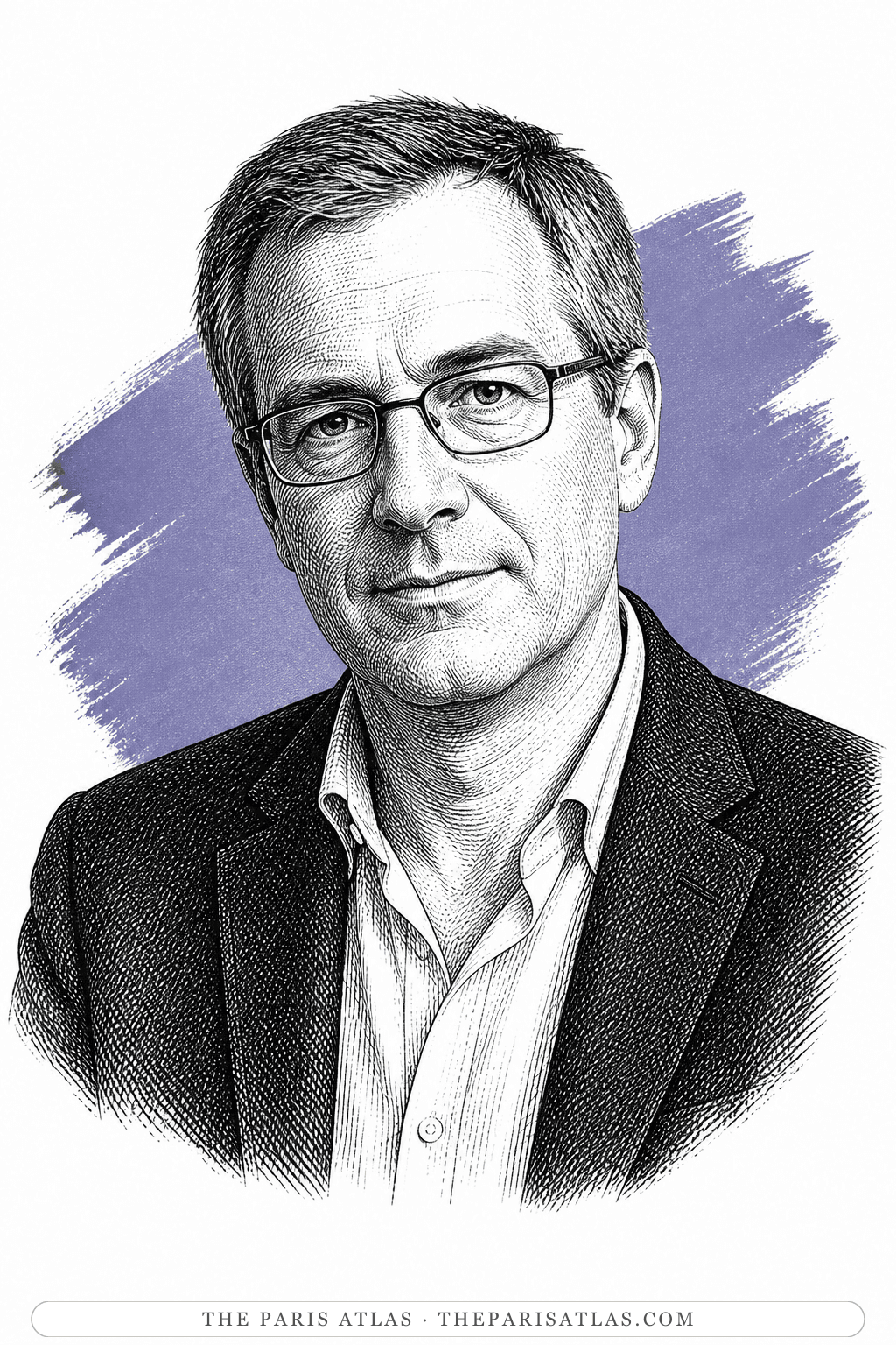 Illustrated portrait of Alexandre Junod