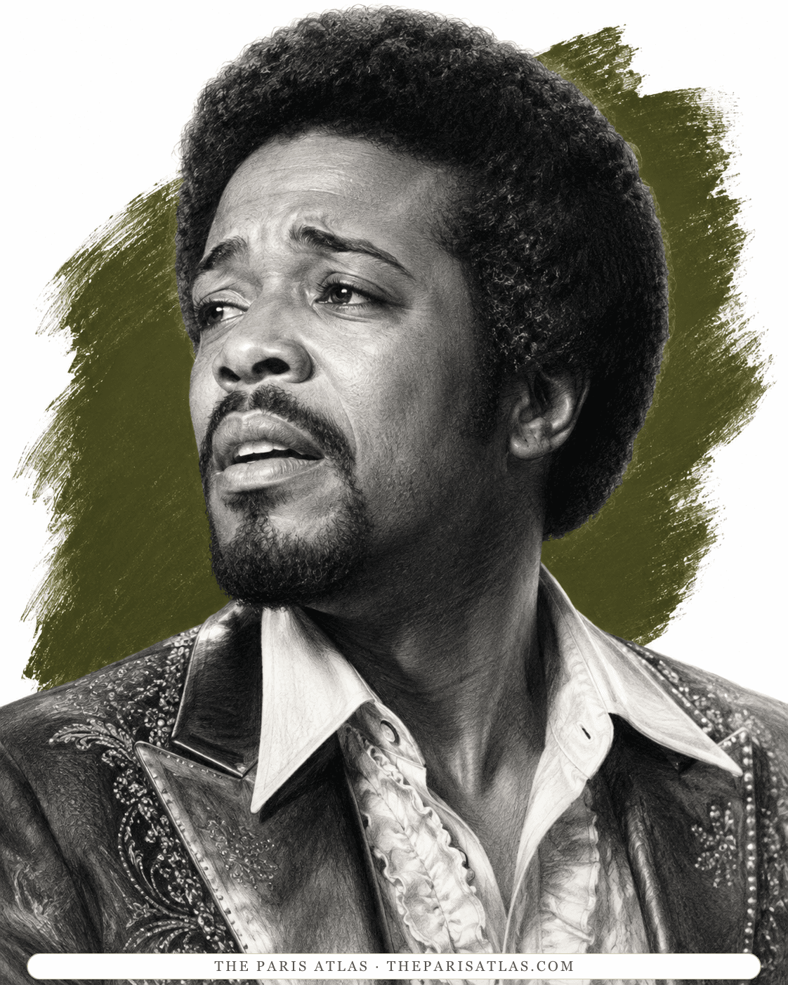 Illustrated portrait of Arthur Montana