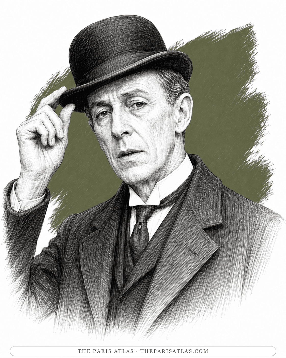 Illustrated portrait of Blyth