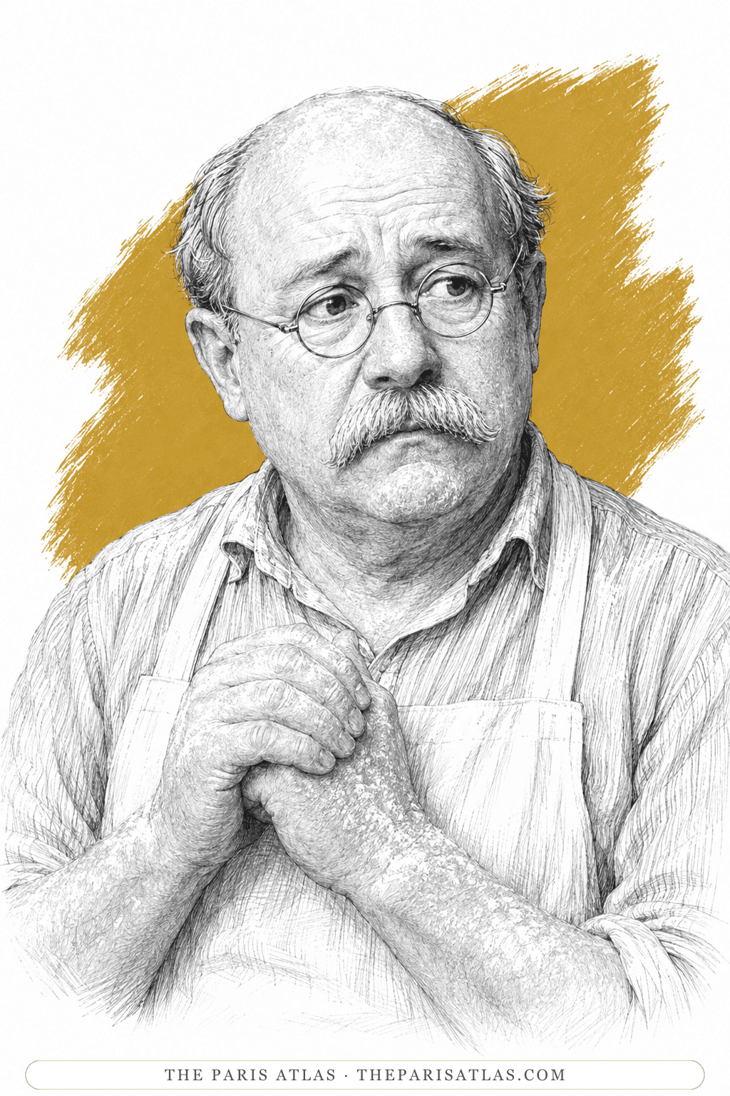 Illustrated portrait of Bowling's mother