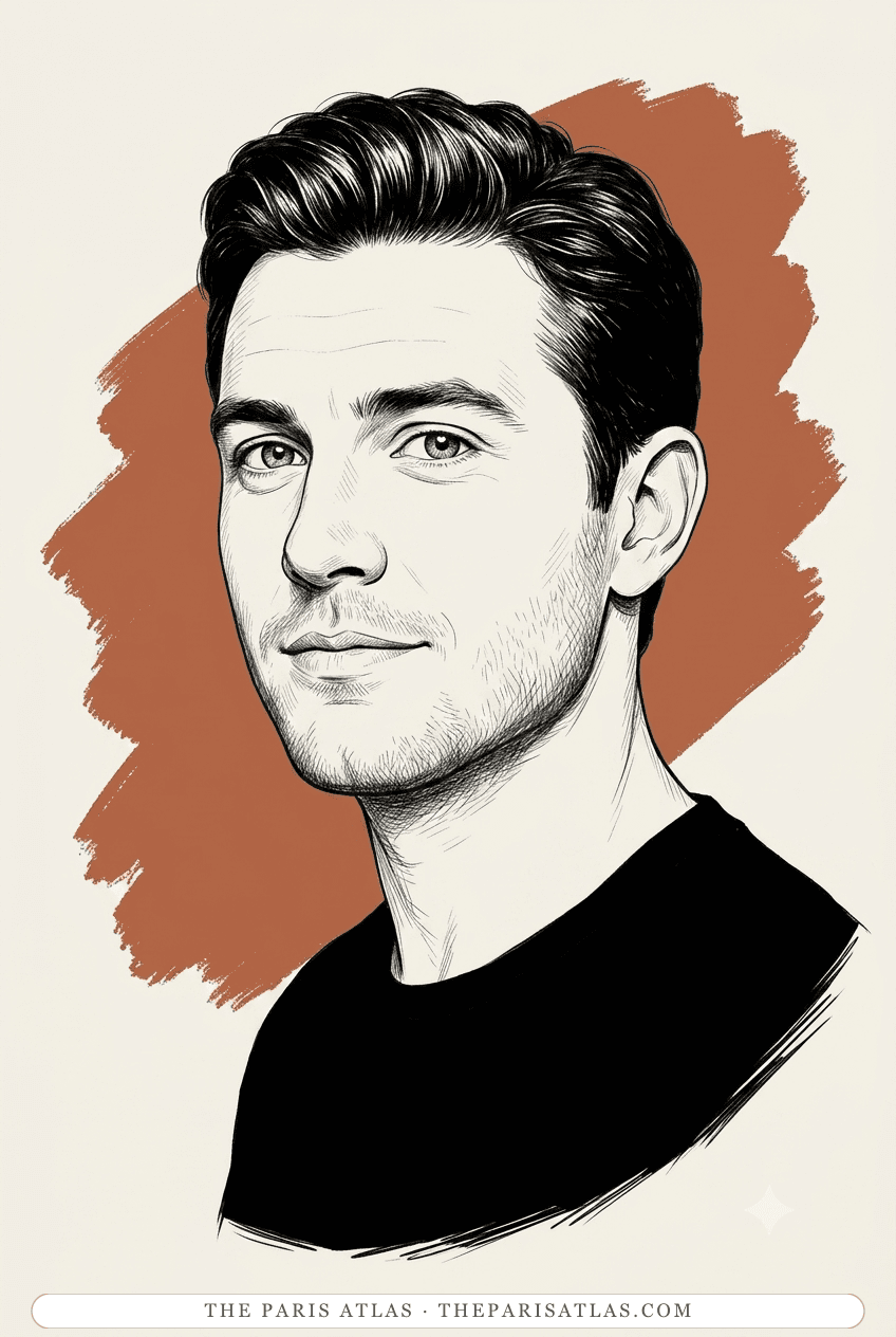 Illustrated portrait of Brimmer