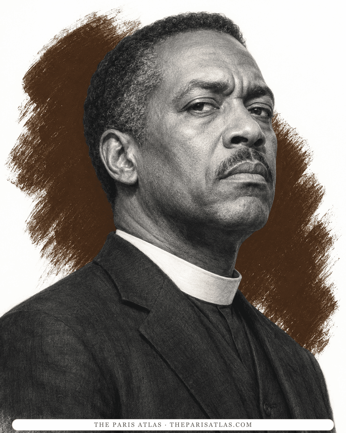 Illustrated portrait of Caleb Proudhammer